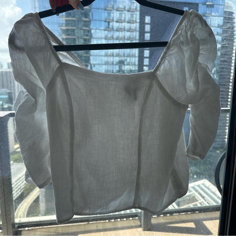 Rachel Zoe White Blouse